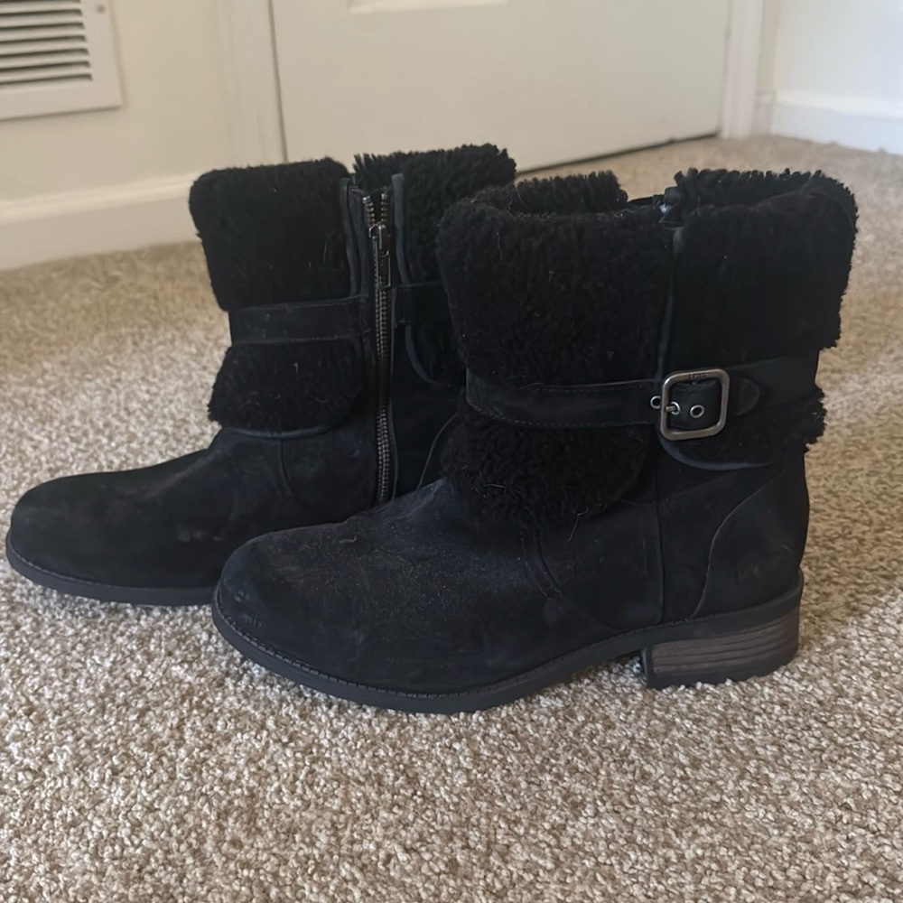Ugg Zip Buckle Boot